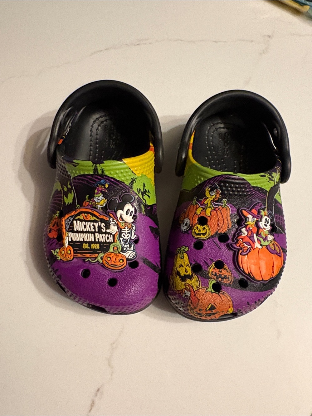 Disney Halloween Toddler Crocs
